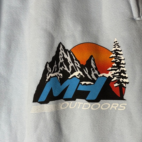 Madhappy Light Blue Sweatpants Size Small Excellent Condition Unisex Gorpcore - Picture 2 of 6